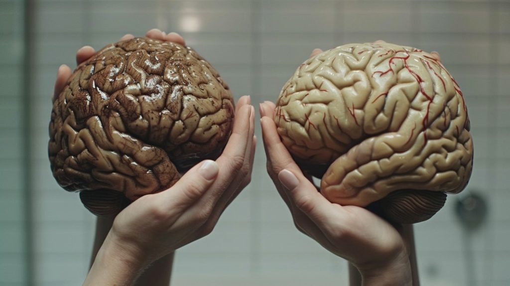 efecto Dunning-Kruger: dos cerebros diferentes
