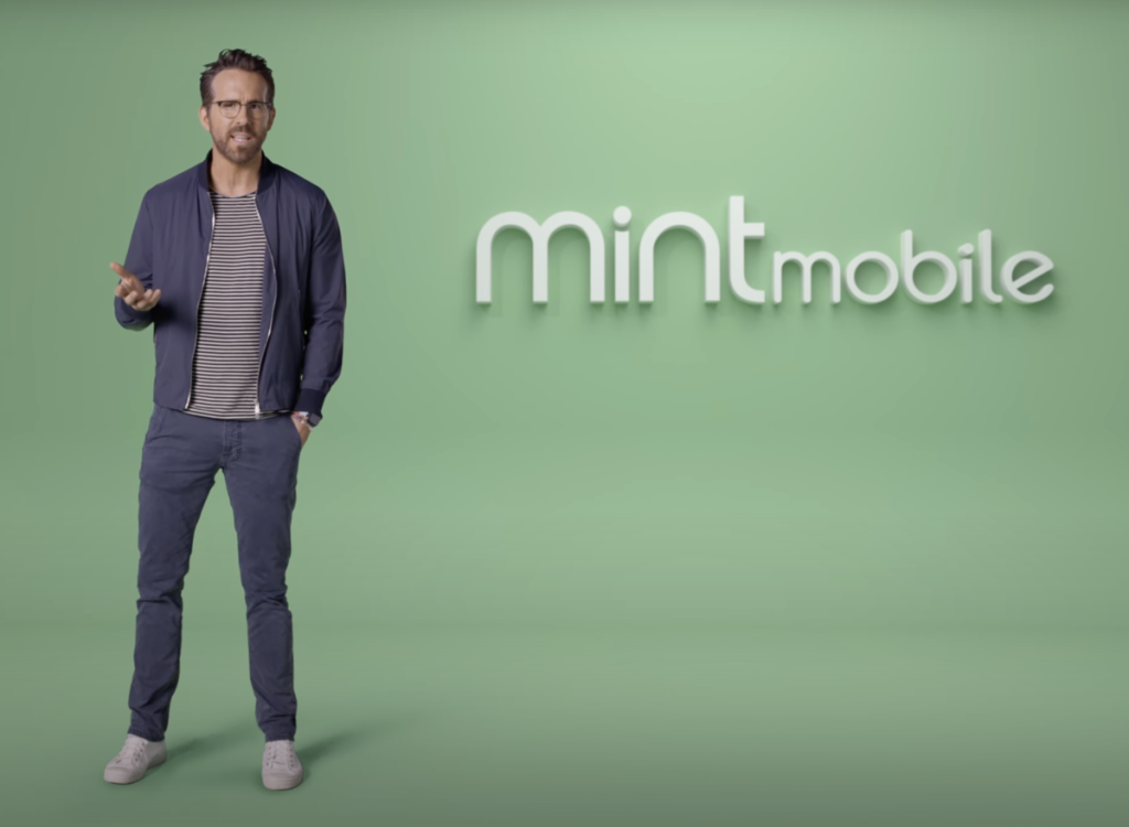 RYAN REYNOLDS MINTMOBILE empresa mintmobile
