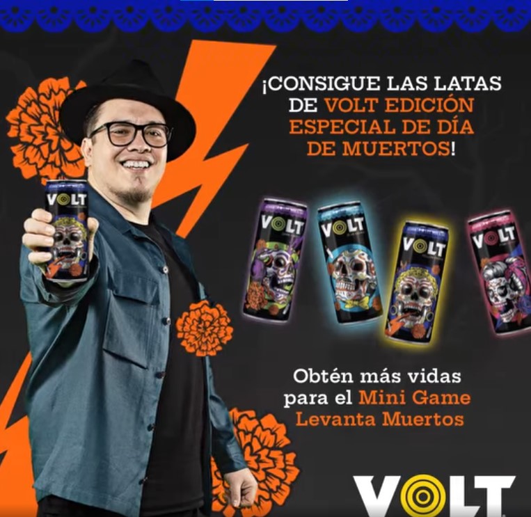 franco escamilla colabora con volt en campaña publicitaria influencers