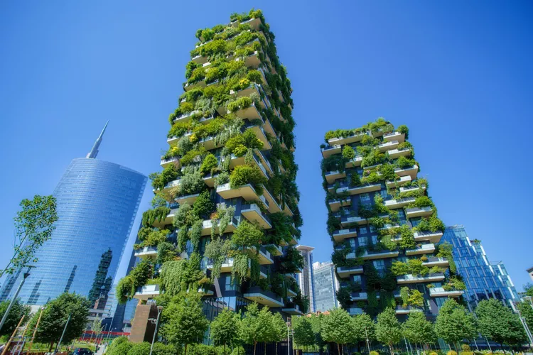 bosco verticale una torre en pro a la protección del ecosistema 
