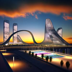 Espectacular visualización arquitectónica con Enscape en diseño futurista