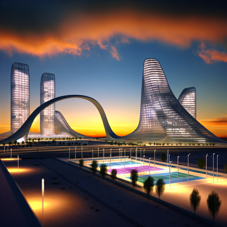 Espectacular visualización arquitectónica con Enscape en diseño futurista