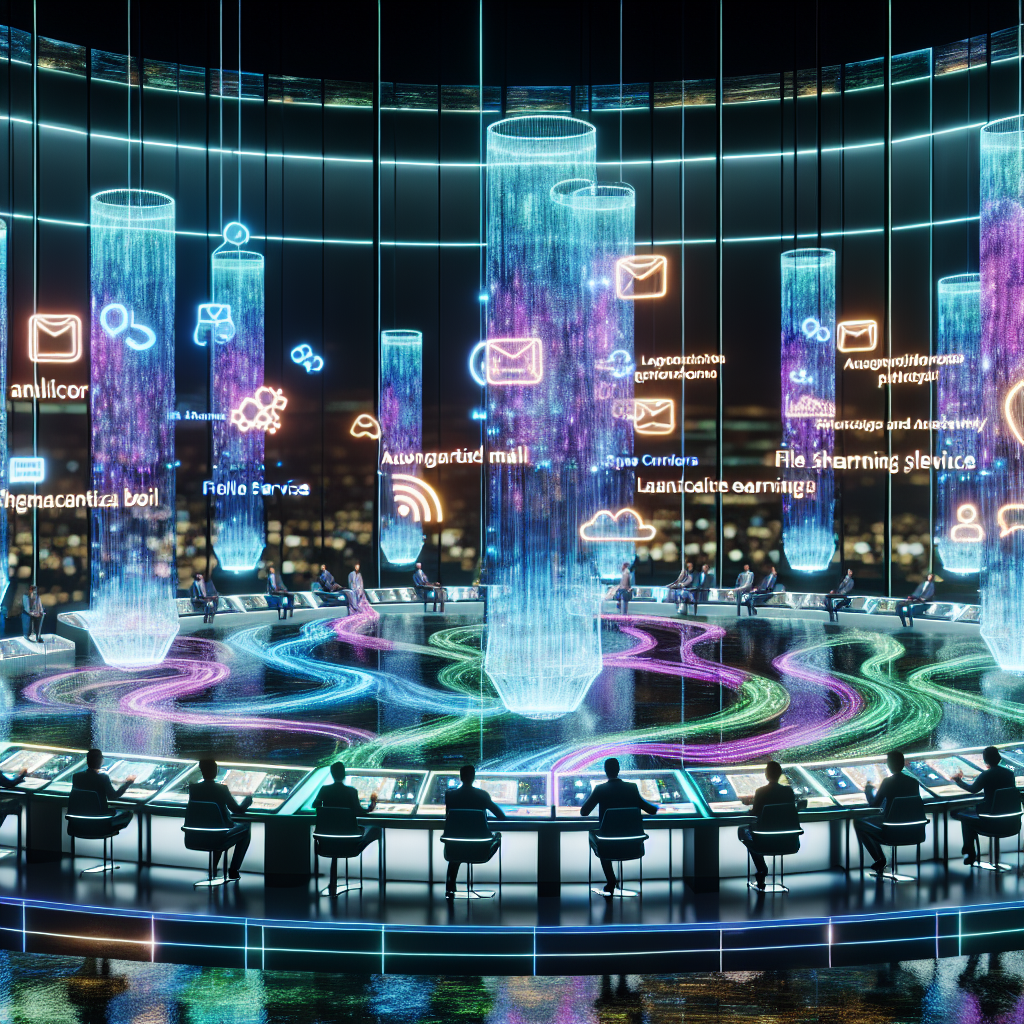 Centro Avanzado de Supervisión para Estrategia Multicanal Centro de comando digital con personal supervisando estrategia multicanal basada en datos en tiempo real