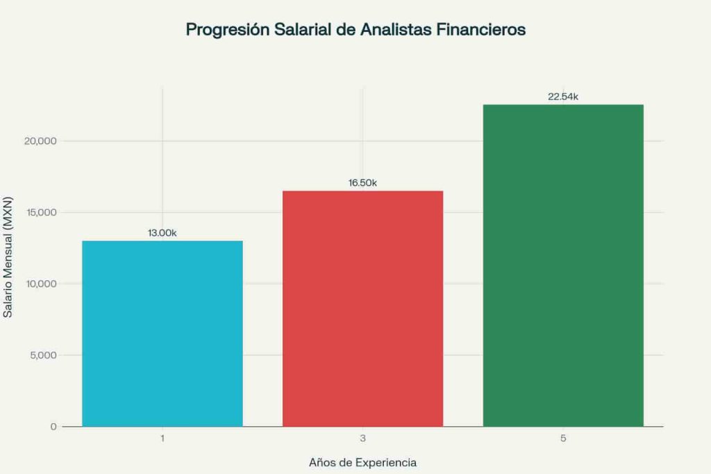 Cuánto gana un Licenciado en Finanzas a lo largo de los años